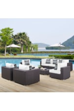 Modway Convene Outdoor Patio Ottoman