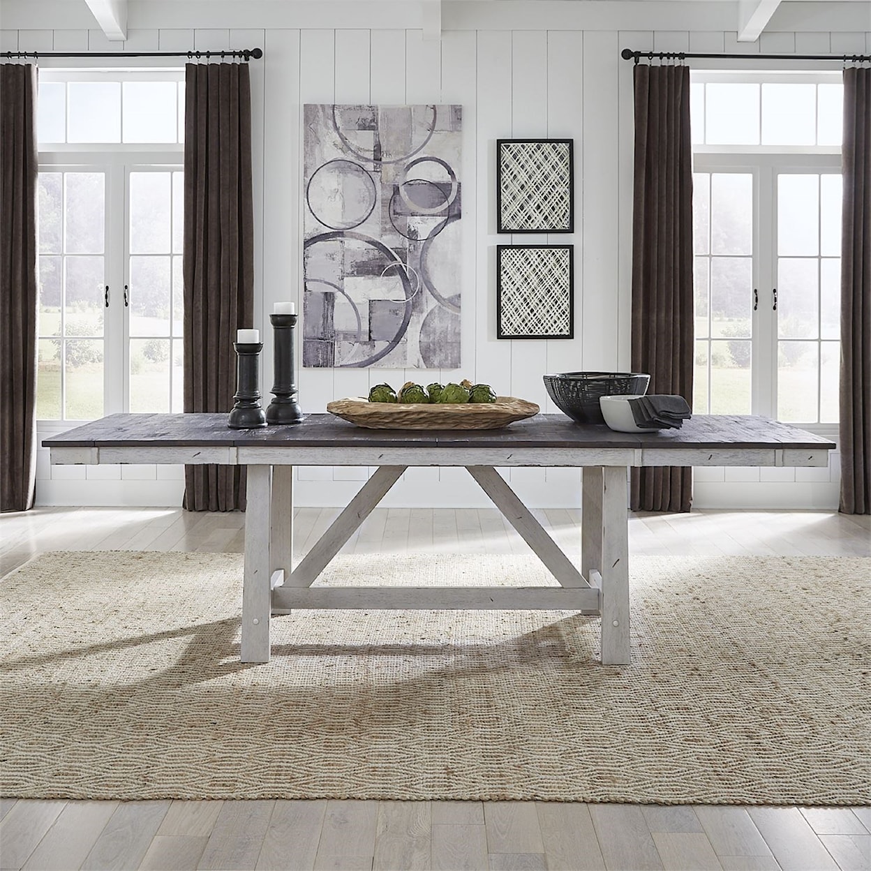 Libby Farmhouse Trestle Table