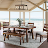 Furniture of America - FOA Signe 6-Piece Dining Table Set