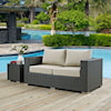 Modway Sojourn Outdoor Loveseat