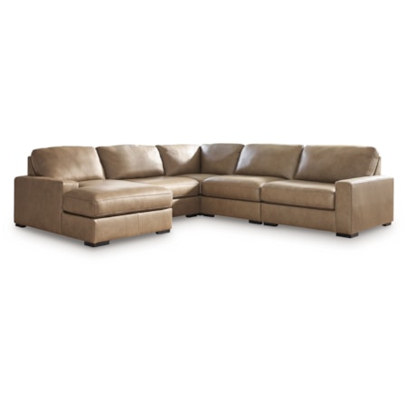 5-Piece Sectional With Chaise