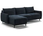 Luonto Dolphin Full XL Chaise Sectional with Sleeper