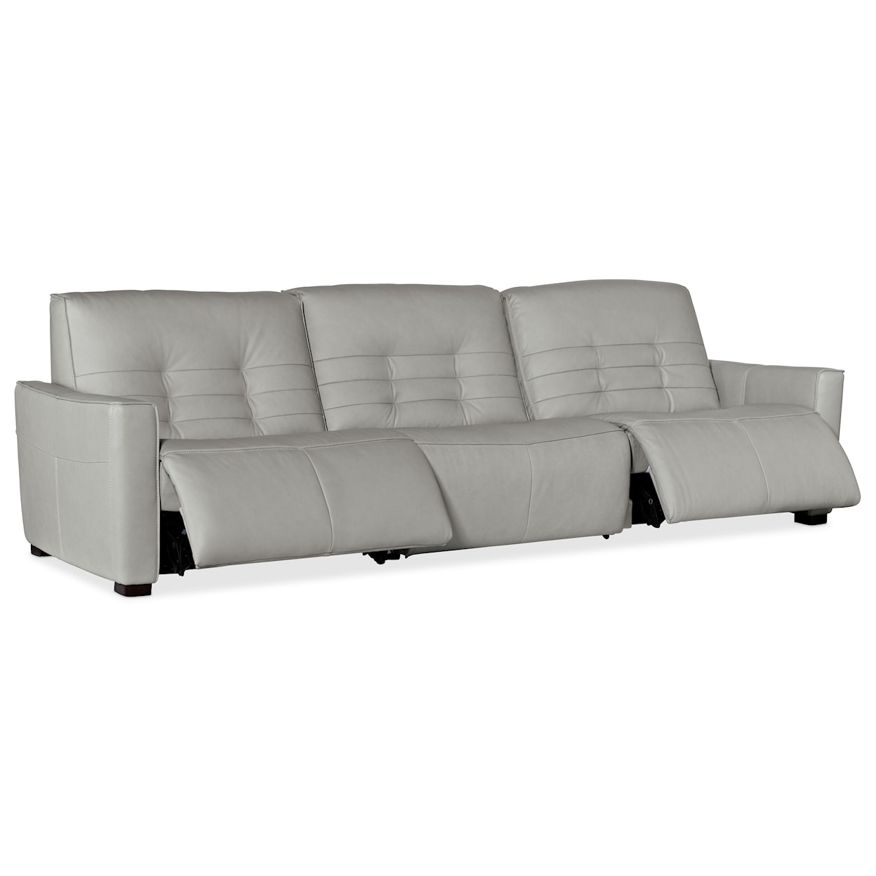 Hooker Furniture Reaux 3-Piece Power Reclining Leather Sofa