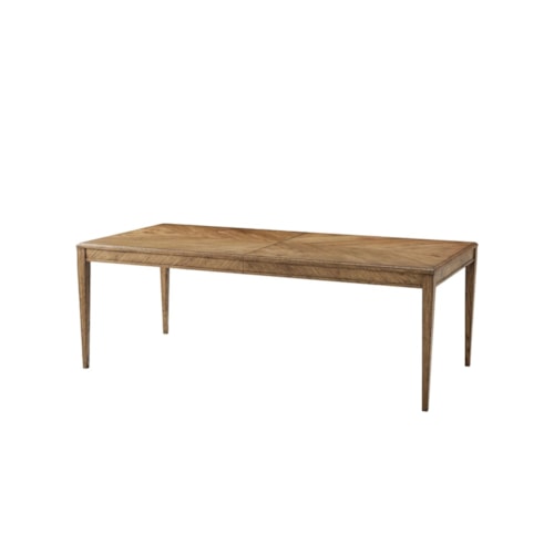 Transitional Dining Table with 22" Leaf