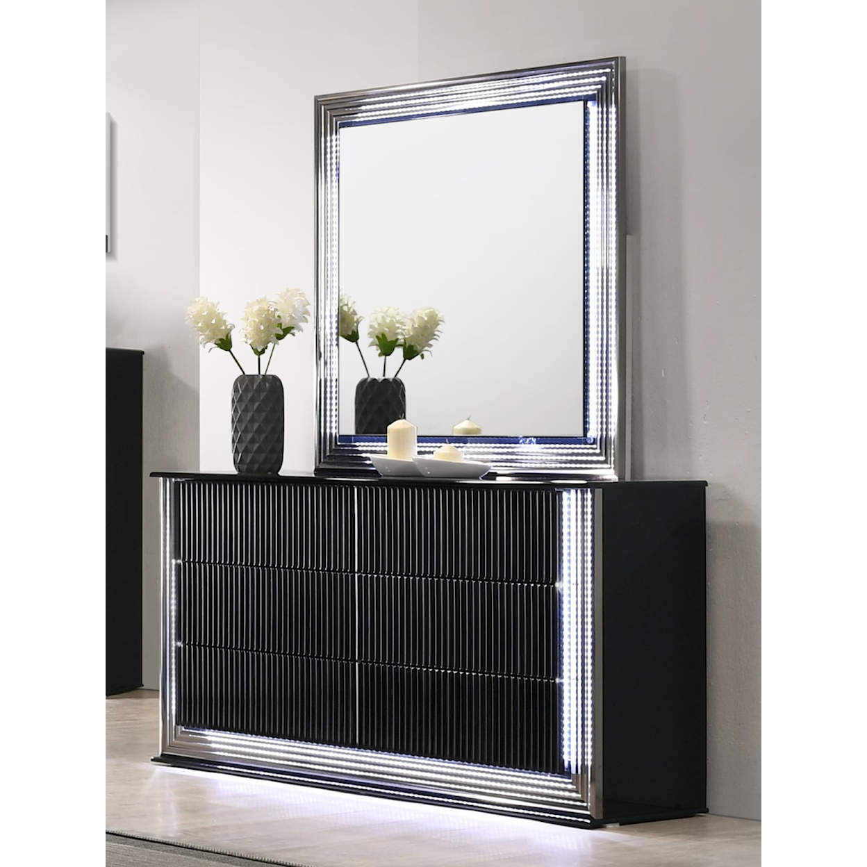 Global Furniture Aspen Dresser Mirror