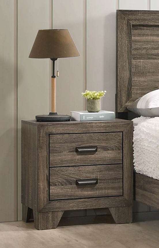 Crown Mark Millie 2-Drawer Nightstand