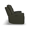 Flexsteel Iris Power Reclining Console Loveseat