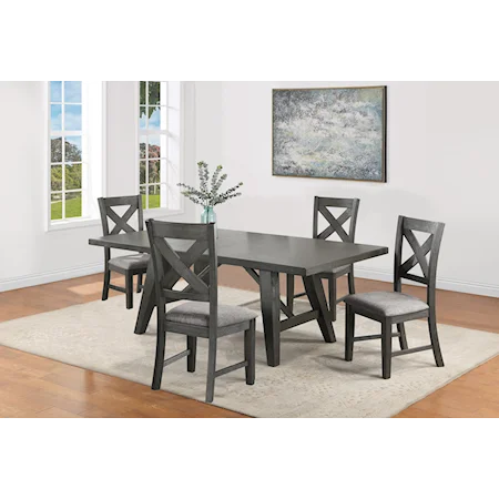 5-Piece Counter Height Dining Set