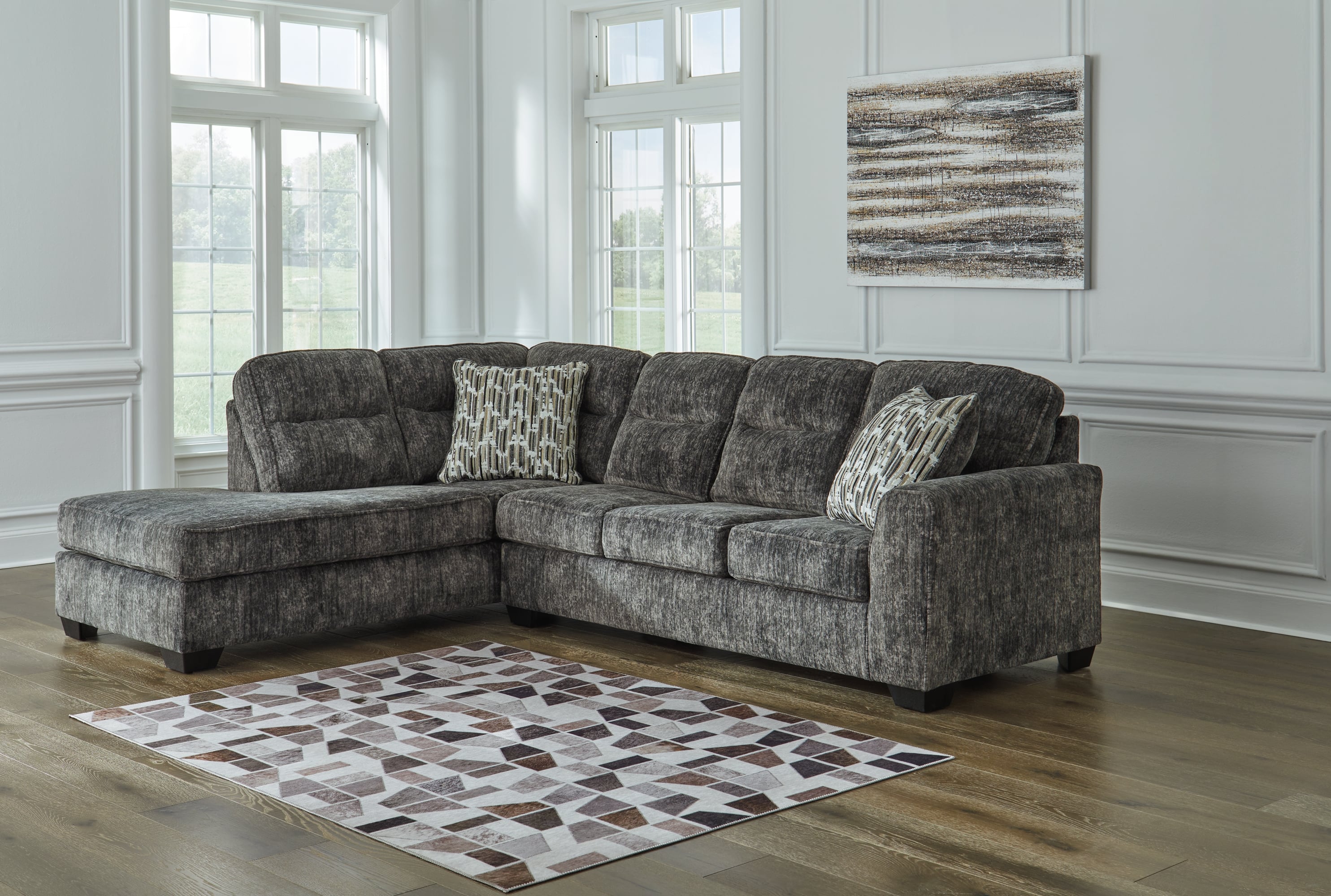2-Piece Sectional With Chaise