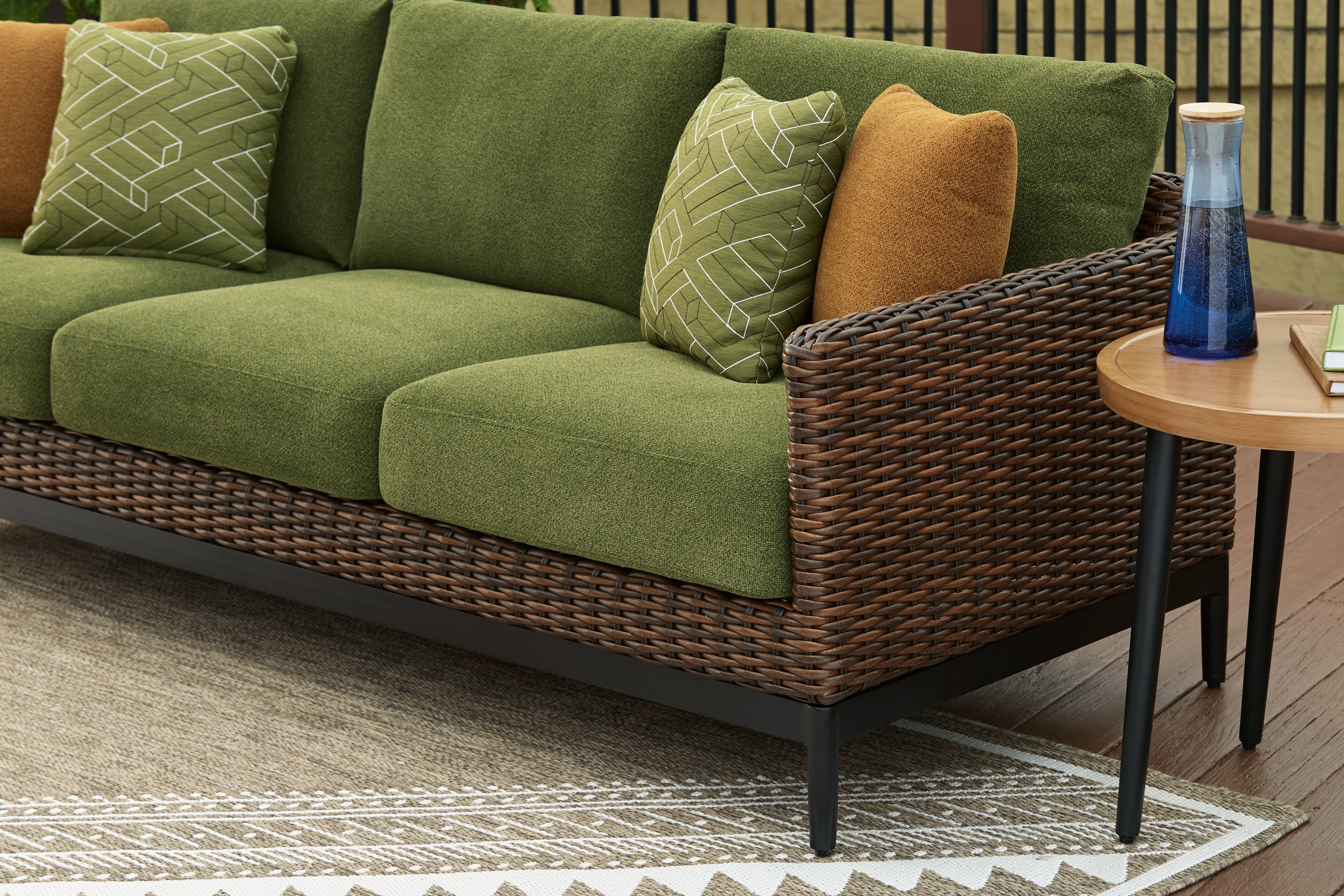 Belfort Select Glade Fern  Outdoor Sofa With Cushion