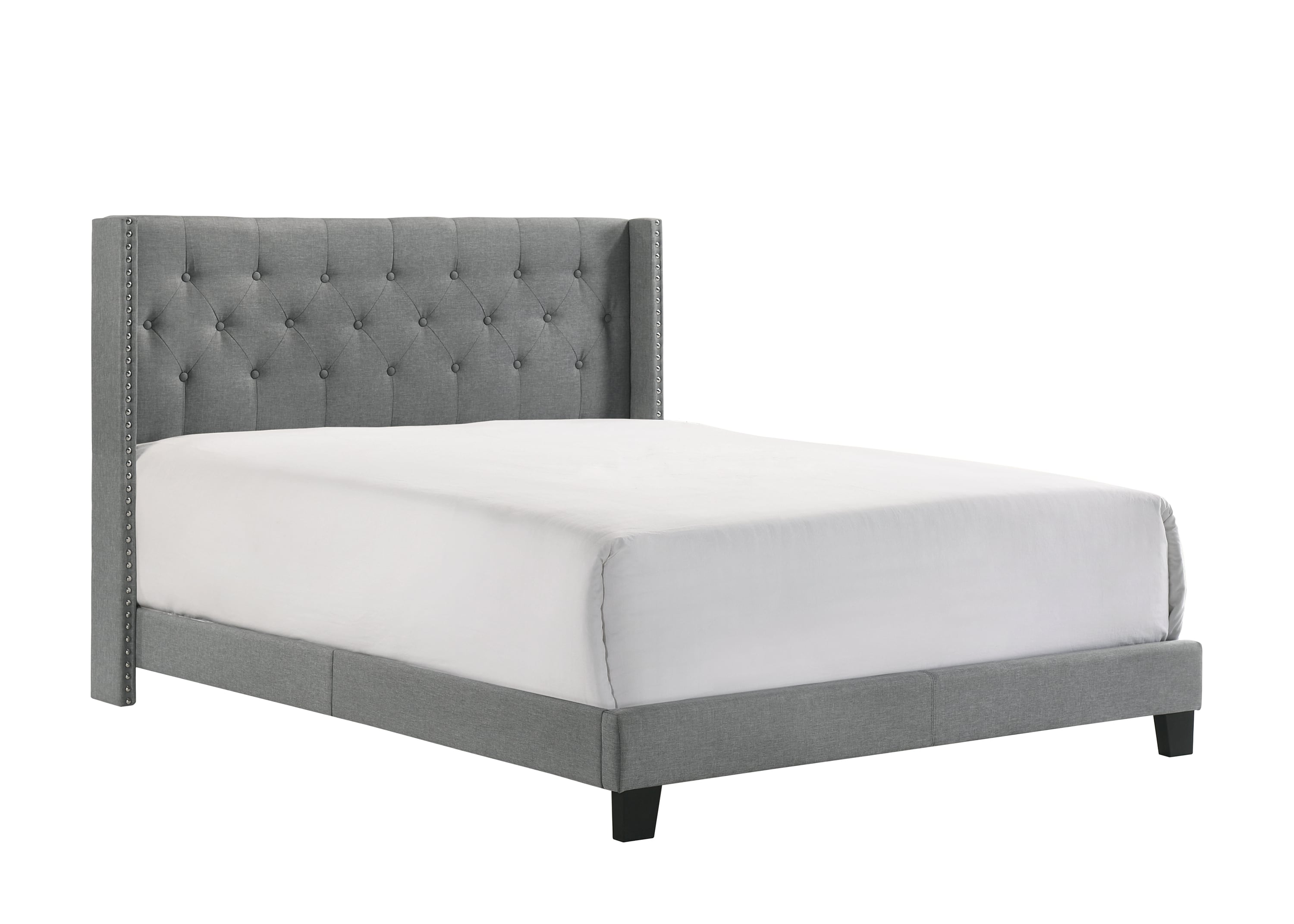 Upholstered Queen Platform Bed