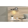 New Classic Novak 2-Drawer Nightstand with LED Bar