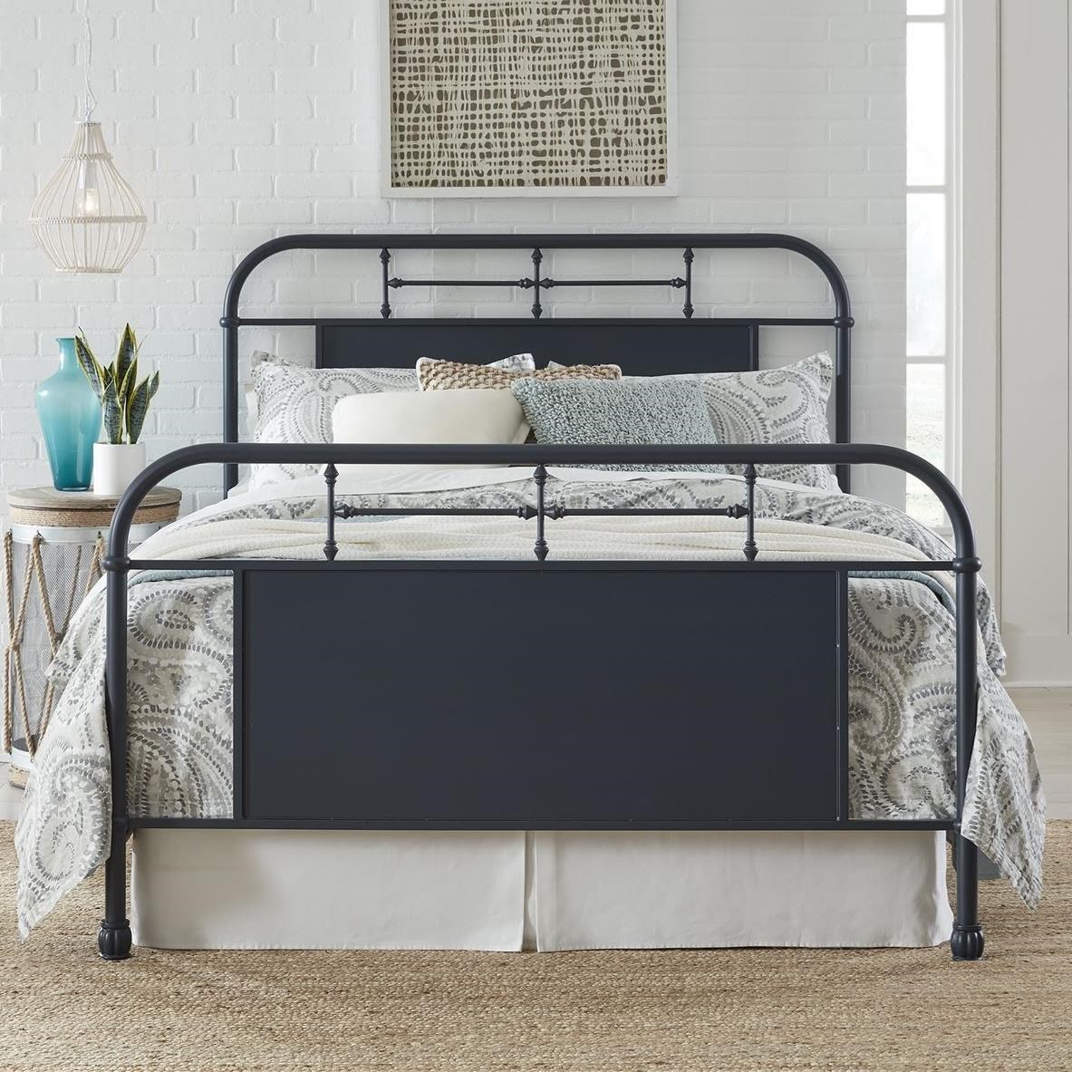Liberty Furniture Vintage Series King Metal Bed