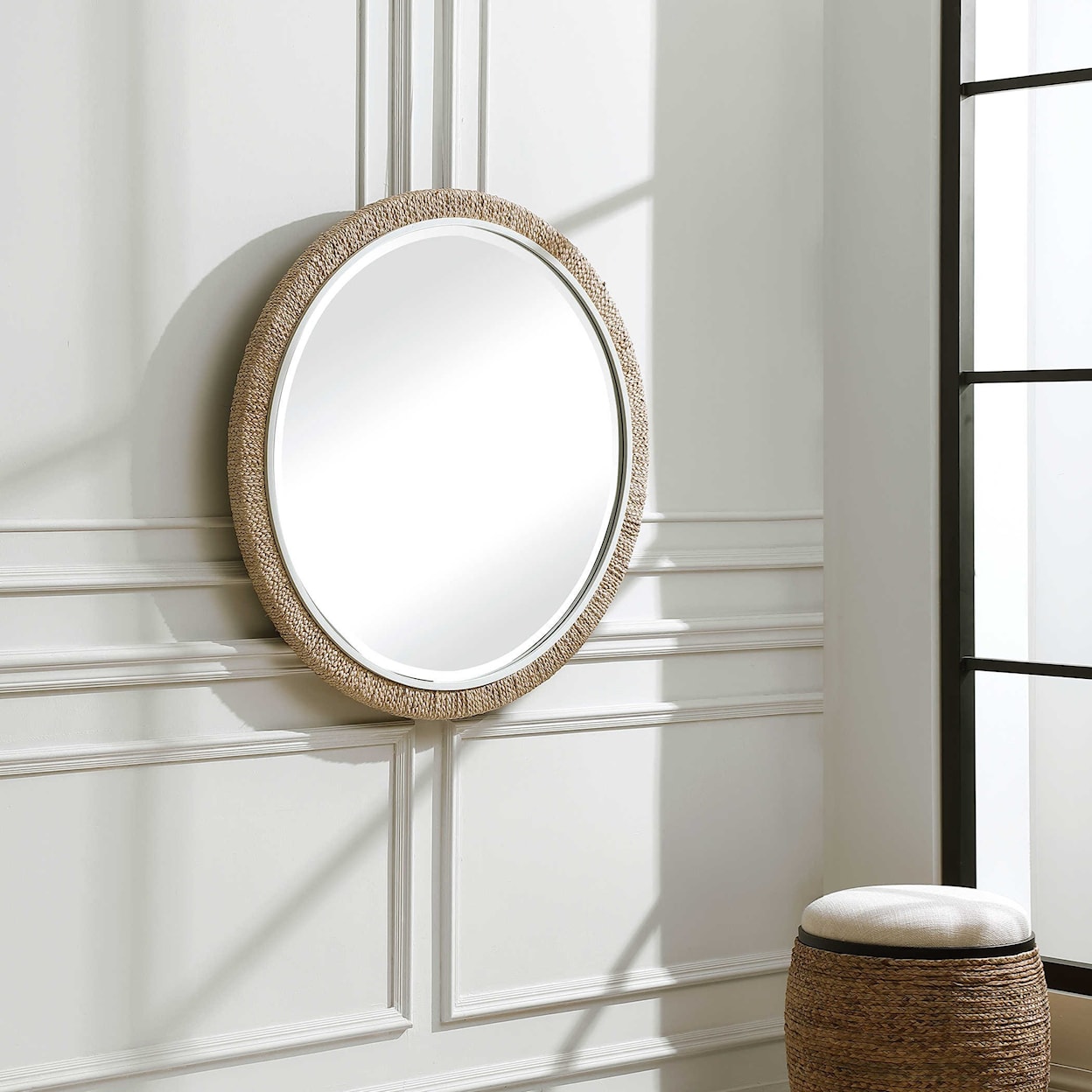 Uttermost Mirrors - Round Carbet Round Mirror