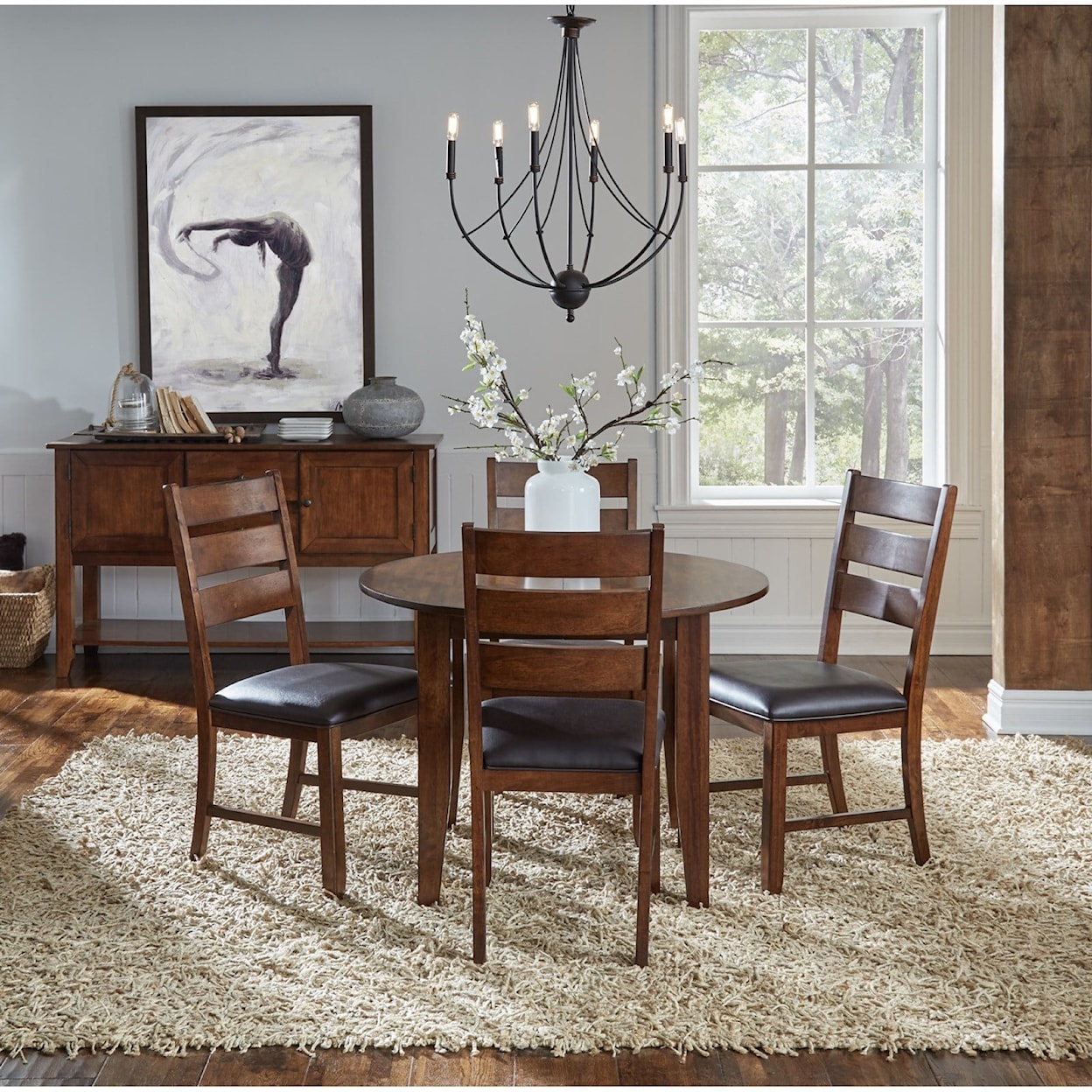 AAmerica Mason 5 Piece Dining Set