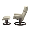 Stressless by Ekornes Stressless Ruby Small Ruby Classic Recliner & Ottoman