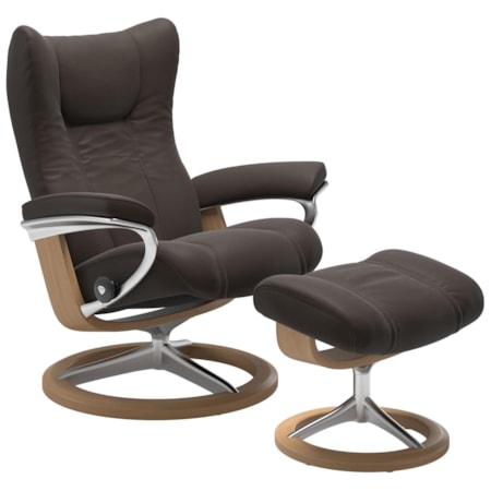 Medium Reclining Chair & Ottoman