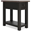 Michael Alan Select Tyler Creek Chair Side End Table