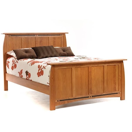 California King Panel Bed