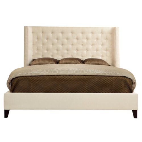 Maxime Fabric Shelter Bed King