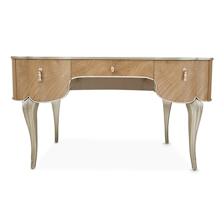 3-Drawer Vanity Desk