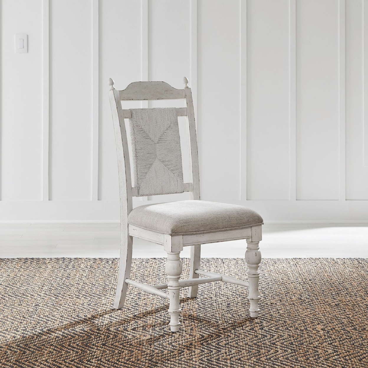 Liberty Furniture River Place Panel Back Side Chair