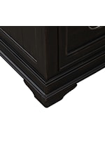 Liberty Furniture Meritage Traditional Executive Desk with Locking File Storage Drawers