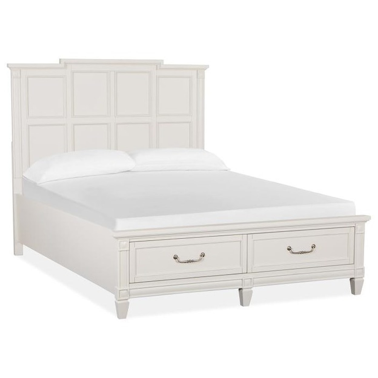 Magnussen Home Willowbrook Bedroom Queen Panel Storage Bed