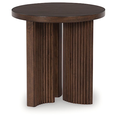 Round End Table