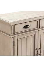 Crestview Collection Willett Traditional 4-Door 4-Drawer Sideboard