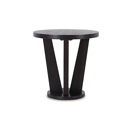 Round End Table