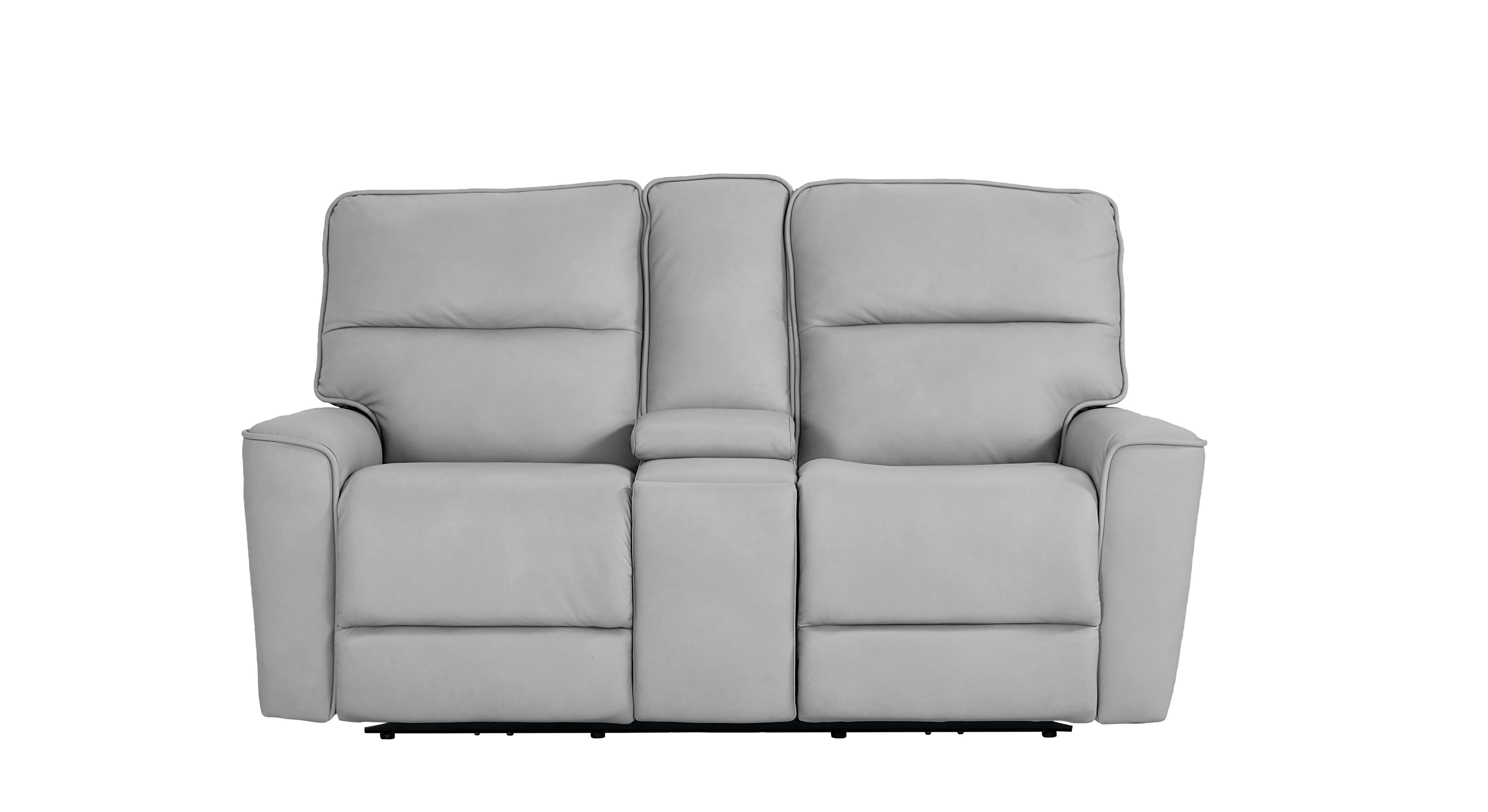 Bassett Club Level - Kenneth Reclining Loveseat w/Console