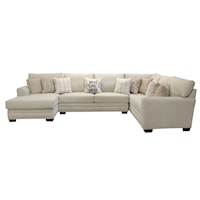 Farmhouse 4-Piece Sectional with Chaise