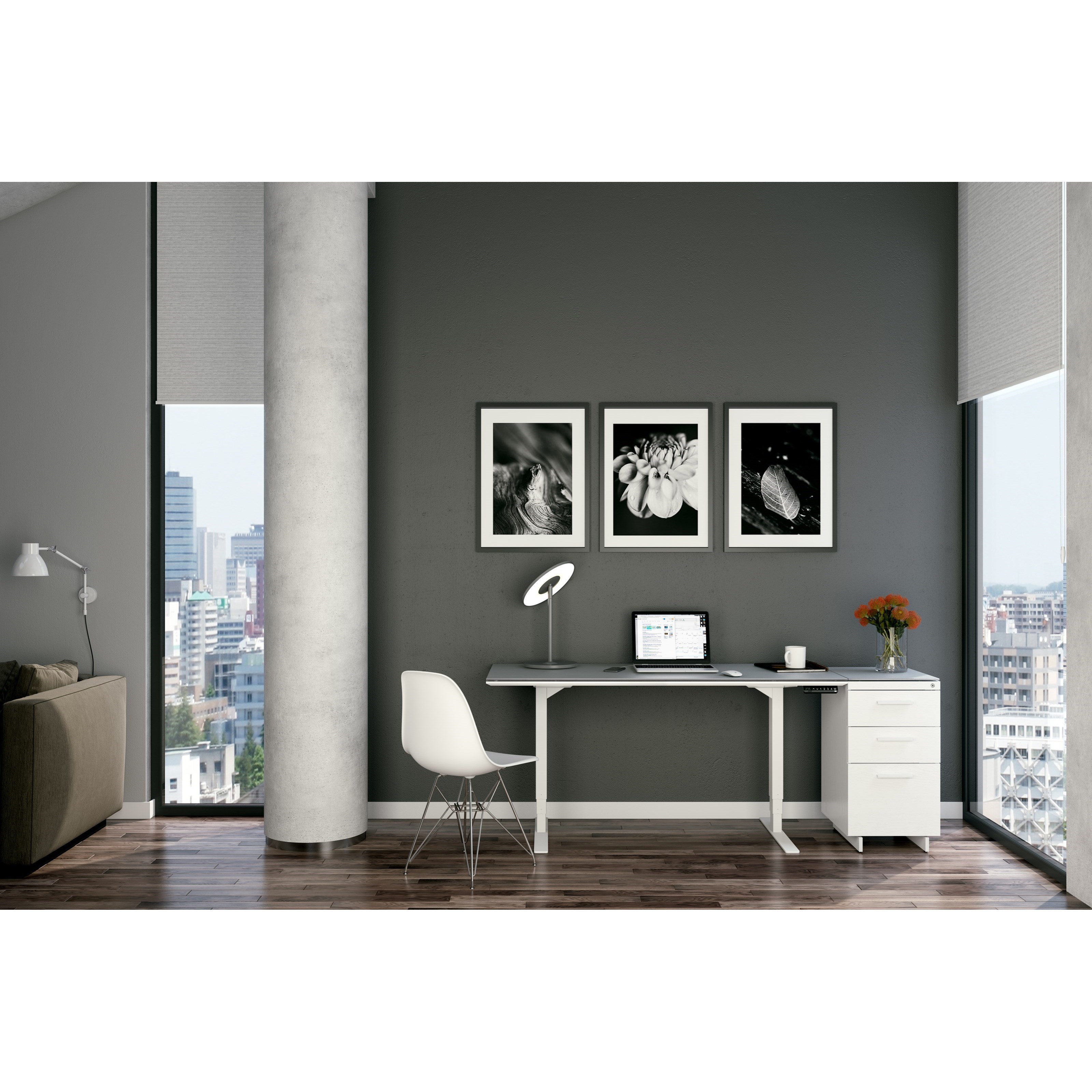 bdi wall desk