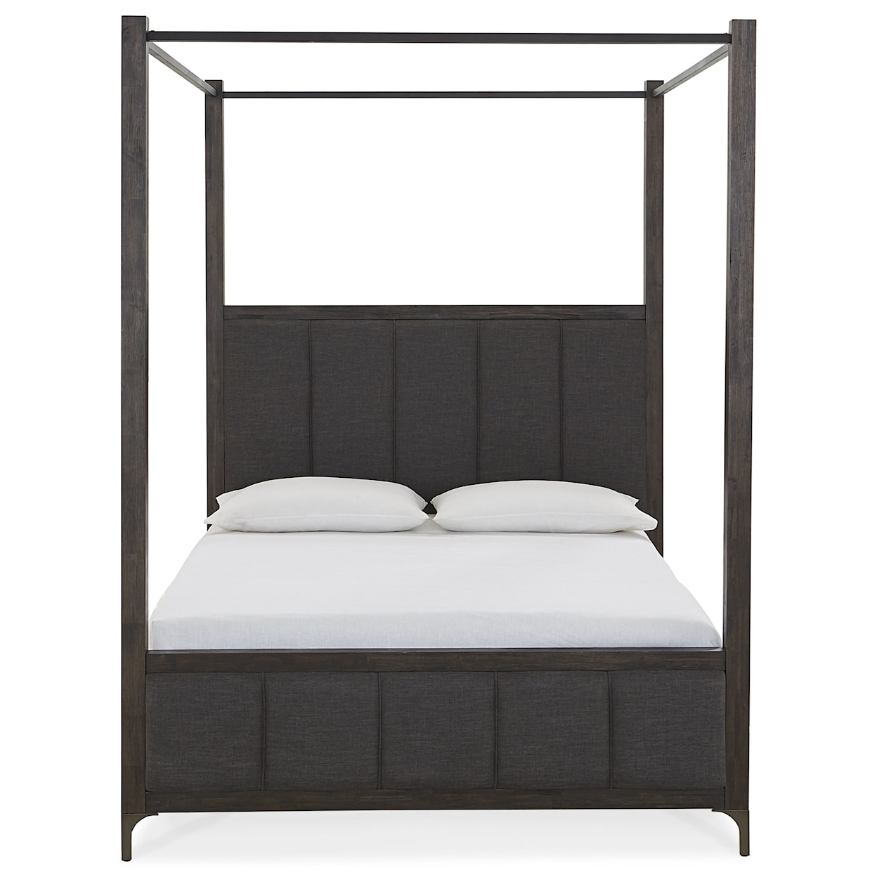 Modus International Lucerne Queen Canopy Bed in Vintage Coffee