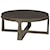 Artistica Cohesion Rousseau Contemporary Round Wood Cocktail Table