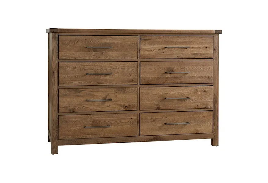 Dovetail - 751 8-Drawer Dresser by Vaughan Bassett at Miller Waldrop Furniture and Decor