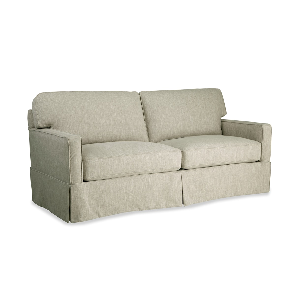 Hickory Craft 937450BD 2-Cushion Slipcover Sofa