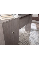 Sauder Hayes Garden Contemporary L-Shaped Desk with File Drawer