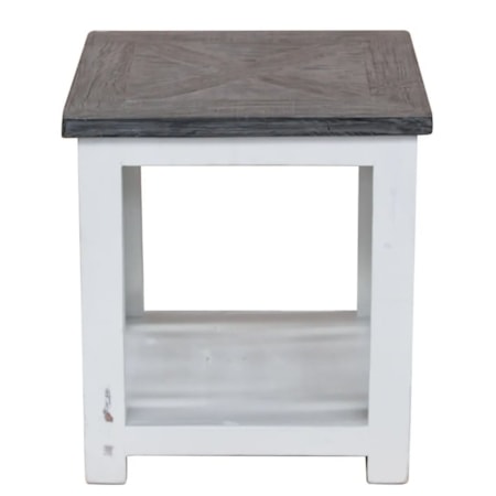 Two-Tone Side Table