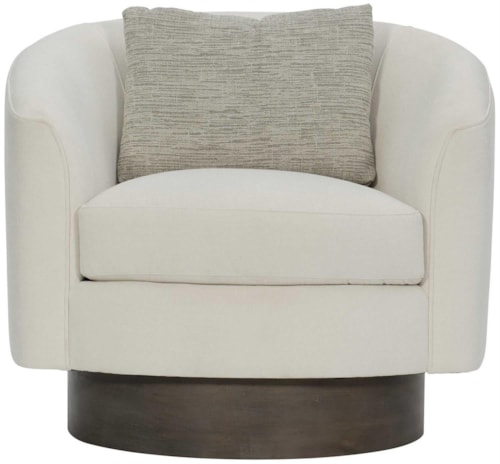 Camino Leather Swivel Chair