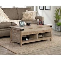 Farmhouse Lift-Top Coffee Table with Hidden Storage