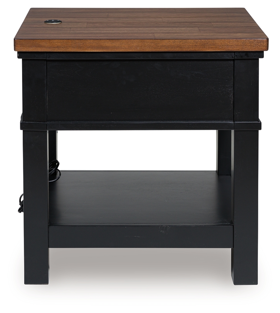 Rectangular End Table