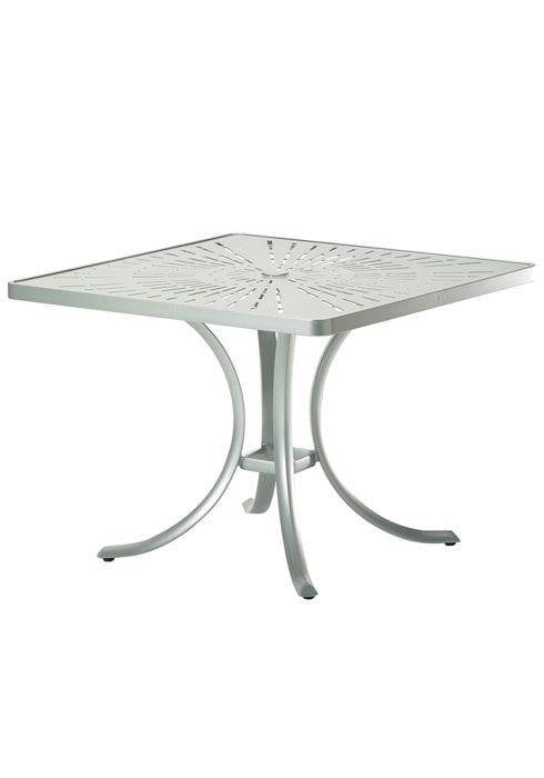 La'Stratta 36" Square Dining Table w/Umbrella Hole