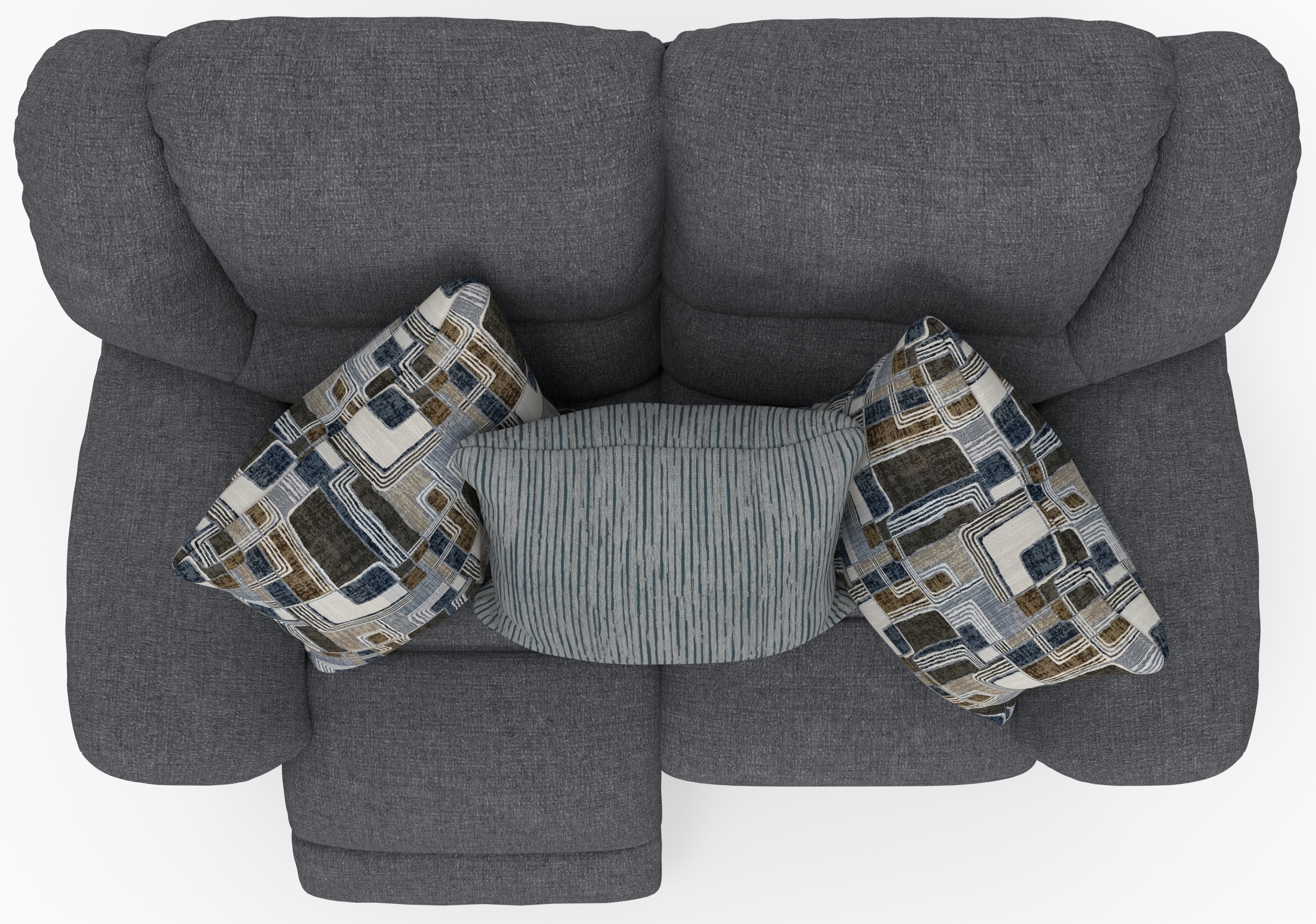 Catnapper Trifecta Manual Rocker Reclining Loveseat