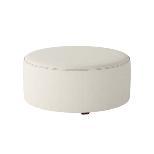Round Cocktail Ottoman