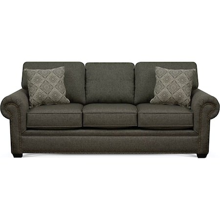 Sofa with Nailhead Trim