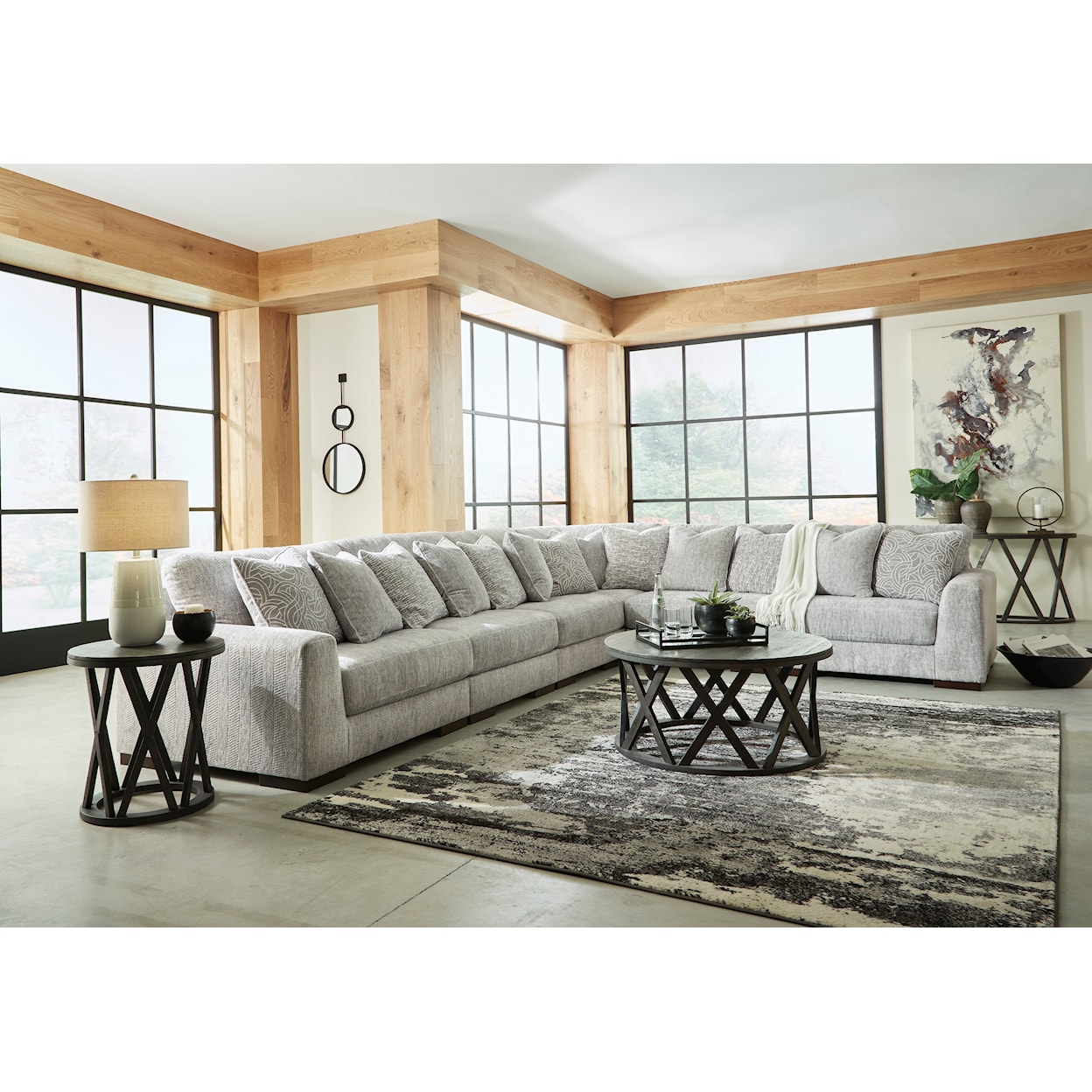 Michael Alan Select Regent Park 6-Piece Sectional