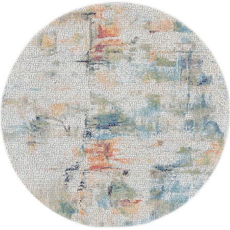 4' Round  Rug