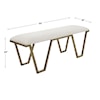 Uttermost Farrah Farrah Geometric Bench